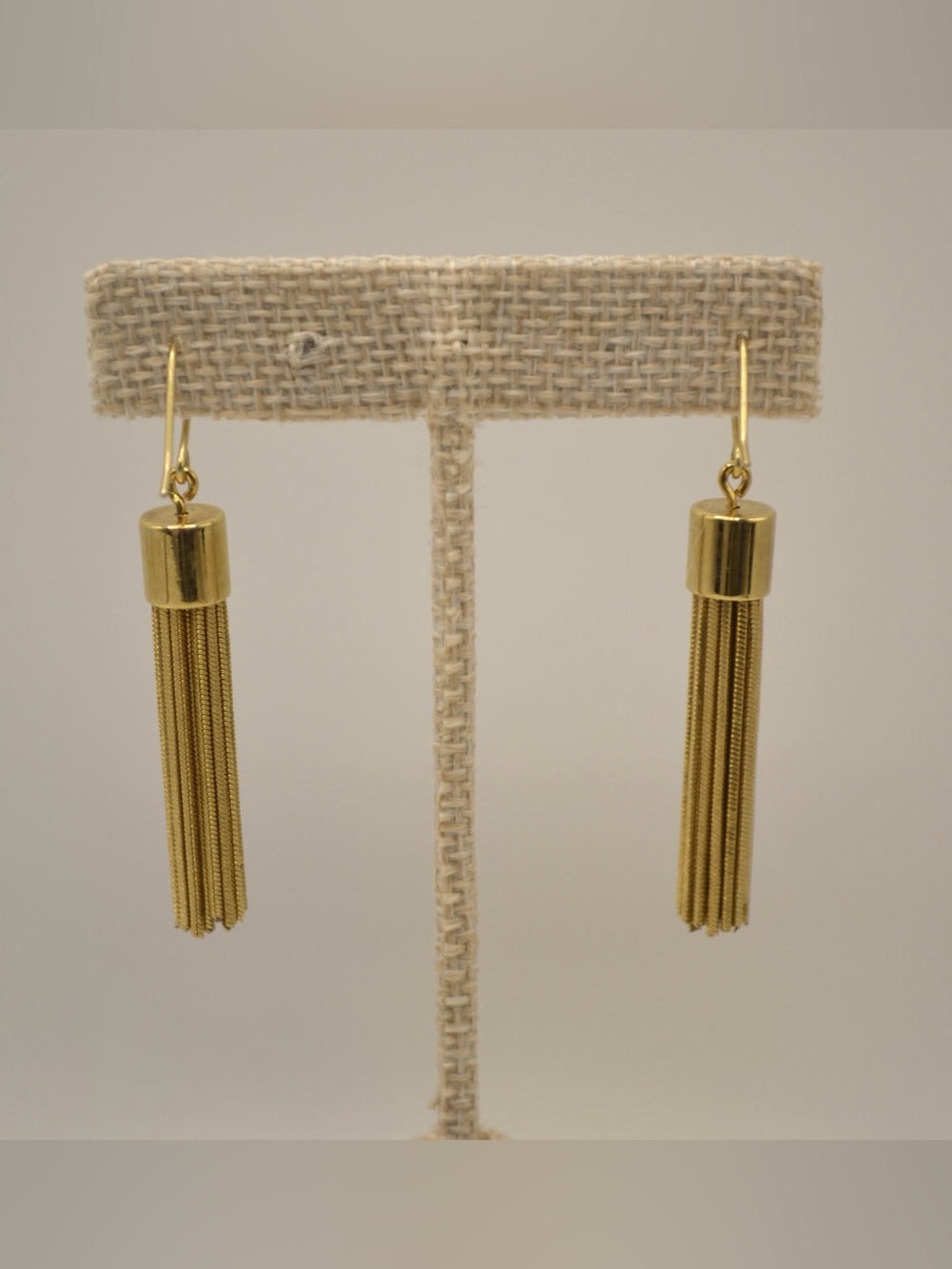 Gold Tassel Drop Earrings - Elegant Women’s Jewelry